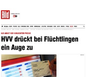 Bild zum Artikel: Bei Flüchtlingen - HVV drückt ein Auge zu