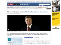 Bild zum Artikel: Filz in der Ukraine: Die zweifelhaften Poroschenko-Connections