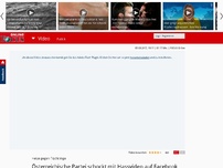 Bild zum Artikel: 'Das Wasser steht uns bis zum Hals' - Hetze gegen Flüchtlinge: Österreichische Partei schockt mit Hassvideo