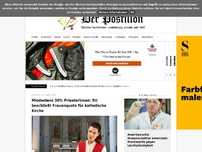 Bild zum Artikel: Mindestens 30% Priesterinnen: EU beschließt Frauenquote für katholische Kirche