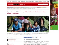 Bild zum Artikel: Migranten aus Südosteuropa: Die Irrtümer in der Debatte über Balkan-Flüchtlinge