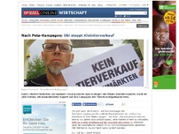 Bild zum Artikel: Nach Peta-Kampagne: Obi stoppt Kleintierverkauf