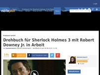 Bild zum Artikel: Sherlock Holmes 3 - Auf diese Nachricht warten die Fans seit Jahren!