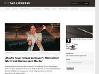 Bild zum Artikel: „Mache heuer Urlaub zu Hause“: Mikl-Leitner fährt zwei Wochen nach Mordor