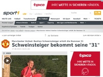 Bild zum Artikel: Schweinsteiger bekommt seine '31'