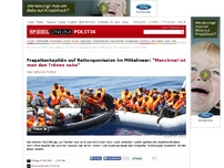 Bild zum Artikel: Marinekapitän auf Rettungsmission im Mittelmeer: 'Manchmal ist man den Tränen nahe'