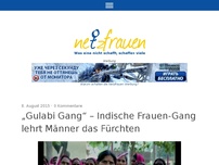 Bild zum Artikel: „Gulabi Gang“ – Indische Frauen-Gang lehrt Männer das Fürchten