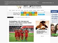 Bild zum Artikel: Sonntagsfrage (170): Wie lässt sich verhindern, dass Bayern in dieser Saison Deutscher Meister wird?
