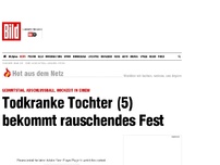 Bild zum Artikel: Abschlussball, Hochzeit - Todkranke Tochter (5) bekommt letzte Party