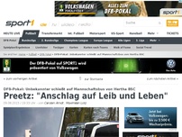 Bild zum Artikel: Schüsse auf Hertha-Mannschaftsbus