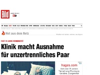 Bild zum Artikel: Fast 70 Jahre verheiratet - Klinik macht Ausnahme für unzertrennliches Paar