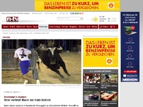 Bild zum Artikel: Stierkampf in Spanien: Stier verletzt Mann bei Hatz tödlich