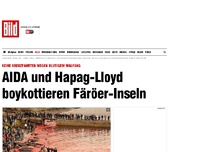 Bild zum Artikel: Blutiger Walfang - AIDA und Hapag-Lloyd stornieren Färöer-Inseln