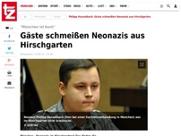 Bild zum Artikel: 'München ist bunt': Gäste schmeißen Neonazis aus Hirschgarten