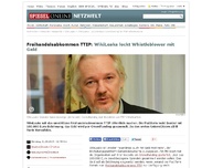 Bild zum Artikel: Freihandelsabkommen TTIP: WikiLeaks lockt Whistleblower mit Geld