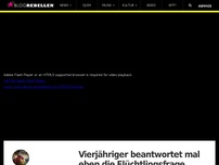 Bild zum Artikel: Vierjähriger beantwortet mal eben die Flüchtlingsfrage