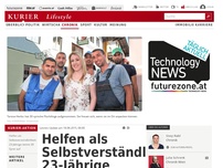 Bild zum Artikel: Helfen als Selbstverständlichkeit: 23-Jährige nimmt 30 Syrer auf