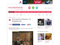 Bild zum Artikel: Braut überrascht Bräutigam mit unglaublicher Aktion