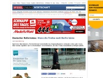 Bild zum Artikel: Deutscher Reformstau: Wenn die Troika nach Berlin käme