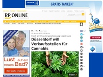 Bild zum Artikel: Düsseldorf - Politik macht Weg für Cannabis frei