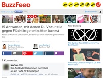 Bild zum Artikel: 15 Antworten, mit denen Du Vorurteile gegen Flüchtlinge entkräften kannst