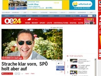 Bild zum Artikel: Strache klar vorn,  SPÖ holt aber auf