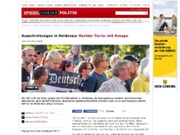 Bild zum Artikel: Ausschreitungen in Heidenau: Rechter Terror mit Ansage