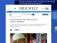 Bild zum Artikel: Thalys-Attentäter: 'Kein Terrorist. Er wollte nur auf Fenster schießen'