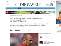 Bild zum Artikel: Fußballstudie 2015: Nur RB Leipzig ist noch unbeliebter als der FC Bayern