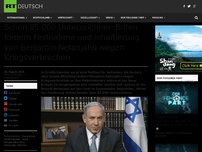 Bild zum Artikel: Schon 85.000 Unterzeichner: Briten fordern Festnahme und Inhaftierung von Benjamin Netanjahu wegen Kriegsverbrechen