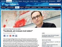 Bild zum Artikel: Maas kritisiert Hass-Inhalte: 'Facebook, wir müssen reden!'