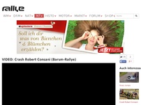 Bild zum Artikel: VIDEO: Barum-Crash Consani