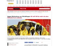 Bild zum Artikel: Gegen Rücknahme von Flüchtlingen: EU will Afrika mehr als eine Milliarde Euro anbieten