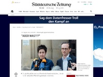 Bild zum Artikel: Dunja Hayali gegen Fremdenhass: 'ABER WAS???'