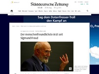 Bild zum Artikel: Tod von Oliver Sacks: Der menschenfreundlichste Arzt seit Sigmund Freud