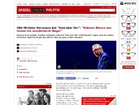Bild zum Artikel: CSU-Minister Herrmann bei 'Hart aber fair': 'Roberto Blanco war immer ein wunderbarer Neger'