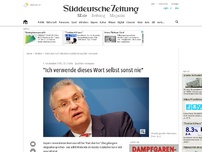 Bild zum Artikel: Bayerischer Innenminister: Joachim Herrmann nennt Roberto Blanco einen 'wunderbaren Neger'