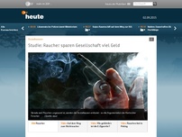 Bild zum Artikel: Studie: Raucher sparen Gesellschaft viel Geld