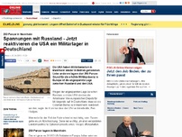 Bild zum Artikel: 250 Panzer in Mannheim - Spannungen mit Russland - Jetzt reaktiviert die USA ein Militärlager in Deutschland