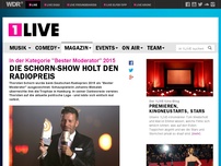 Bild zum Artikel: Deutscher Radiopreis: Schorn gewinnt!