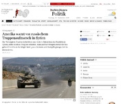 Bild zum Artikel: Amerika fürchtet russische Soldaten in Syrien