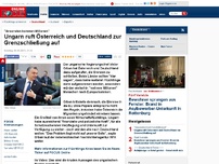 Bild zum Artikel: 'Ansonsten kommen Millionen' - Ungarn ruft Österreich und Deutschland zur Grenzschließung auf