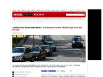 Bild zum Artikel: Autokonvoi Budapest-Wien: Privatleute holen Flüchtlinge von der Straße