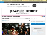 Bild zum Artikel: Grüne: Deutsche sollen Asylbewerber privat aufnehmen