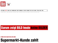 Bild zum Artikel: Schon 500 000 Likes - Supermarkt-Kunde zahlt armer Oma ihren Einkauf