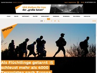 Bild zum Artikel: Als Flüchtlinge getarnt: IS schleuste über 4000 Terroristen nach Europa