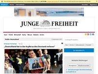 Bild zum Artikel: „Deutschland hat in der Asylkrise den Verstand verloren“