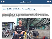 Bild zum Artikel: Happy End für Rolli-Fahrer Uwe aus Nürnberg