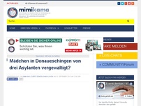 Bild zum Artikel: Mädchen in Donaueschingen von drei Asylanten vergewaltigt?