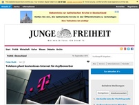 Bild zum Artikel: Telekom plant kostenloses Internet für Asylbewerber